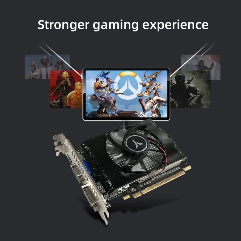 20CB Professional GTX730 4GB DDR3 64 Bit Gaming Graphics Card PCI Express 2.0 with HDMI/VGA/DVI-D Port Cooling Fan for Games 
20CB Professional GTX730 4GB DDR3 64 Bit Gaming Graphics Card PCI Express 2.0 with HDMI/VGA/DVI-D Port Cooling Fan for Games