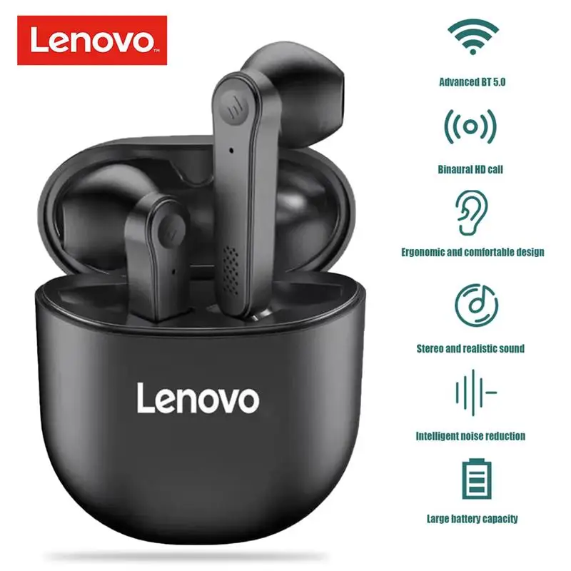 Original Lenovo PD1 Earphones TWS Wireless Bluetooth 5.0 Headphone in-Ear sports Headset Stereo Bass Music Earbuds with Mic
Original Lenovo PD1 Earphones TWS Wireless Bluetooth 5.0 Headphone in-Ear sports Headset Stereo Bass Music Earbuds with Mic