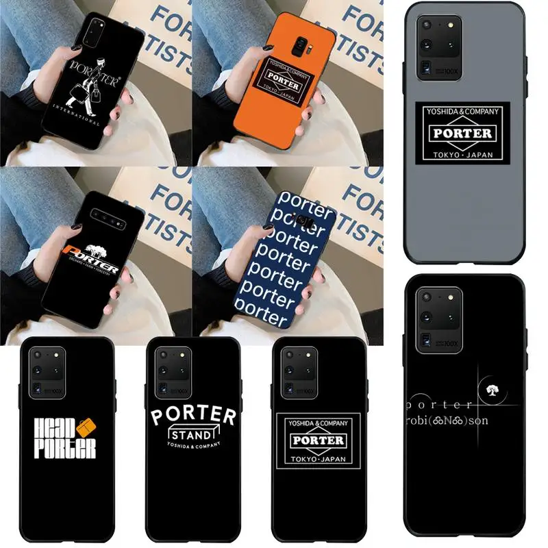 CUTEWANAN Japan Trend head porter Black Soft Shell Phone Case Capa for Samsung S20 plus Ultra S6 S7 edge S8 S9 plus S10 5G 
CUTEWANAN Japan Trend head porter Black Soft Shell Phone Case Capa for Samsung S20 plus Ultra S6 S7 edge S8 S9 plus S10 5G