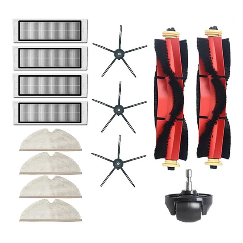 High Quality Main Brush Washable HEPA Filter for Xiaomi Roborock S6 S60 S65 S5 MAX T6 Tanos Mopping Cloth Spare Parts
High Quality Main Brush Washable HEPA Filter for Xiaomi Roborock S6 S60 S65 S5 MAX T6 Tanos Mopping Cloth Spare Parts