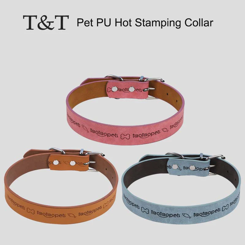 PU Leather Dog Collar Personalized Hot Stamping Letters Pet Collar Traction Rope Suitable For Small Dogs Large Dogs Dog Collars
PU Leather Dog Collar Personalized Hot Stamping Letters Pet Collar Traction Rope Suitable For Small Dogs Large Dogs Dog Collars