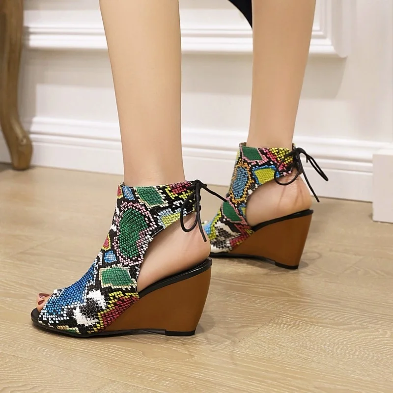 2021 Sandals Summer New National Fashion Women's Shoes Comfortable and Versatile Color Matching Large Fish Mouth High Heels
2021 Sandals Summer New National Fashion Women's Shoes Comfortable and Versatile Color Matching Large Fish Mouth High Heels