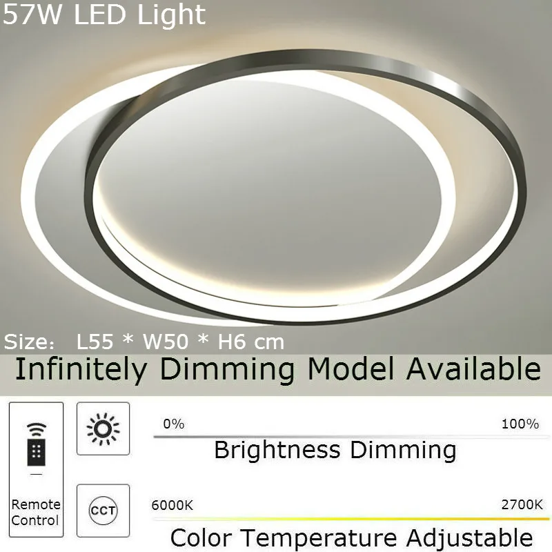 Geometry Ceiling Lamp For Bedroom 57W LED Light Color Change Infinitely Dimming with Remote Control
Geometry Ceiling Lamp For Bedroom 57W LED Light Color Change Infinitely Dimming with Remote Control