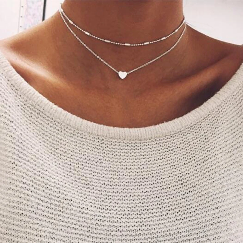 Crystal Heart Choker Necklace for Women Necklace Pendant Sexy Bohemian Moon Sta on neck Chocker Necklace Jewelry Gift
Crystal Heart Choker Necklace for Women Necklace Pendant Sexy Bohemian Moon Sta on neck Chocker Necklace Jewelry Gift