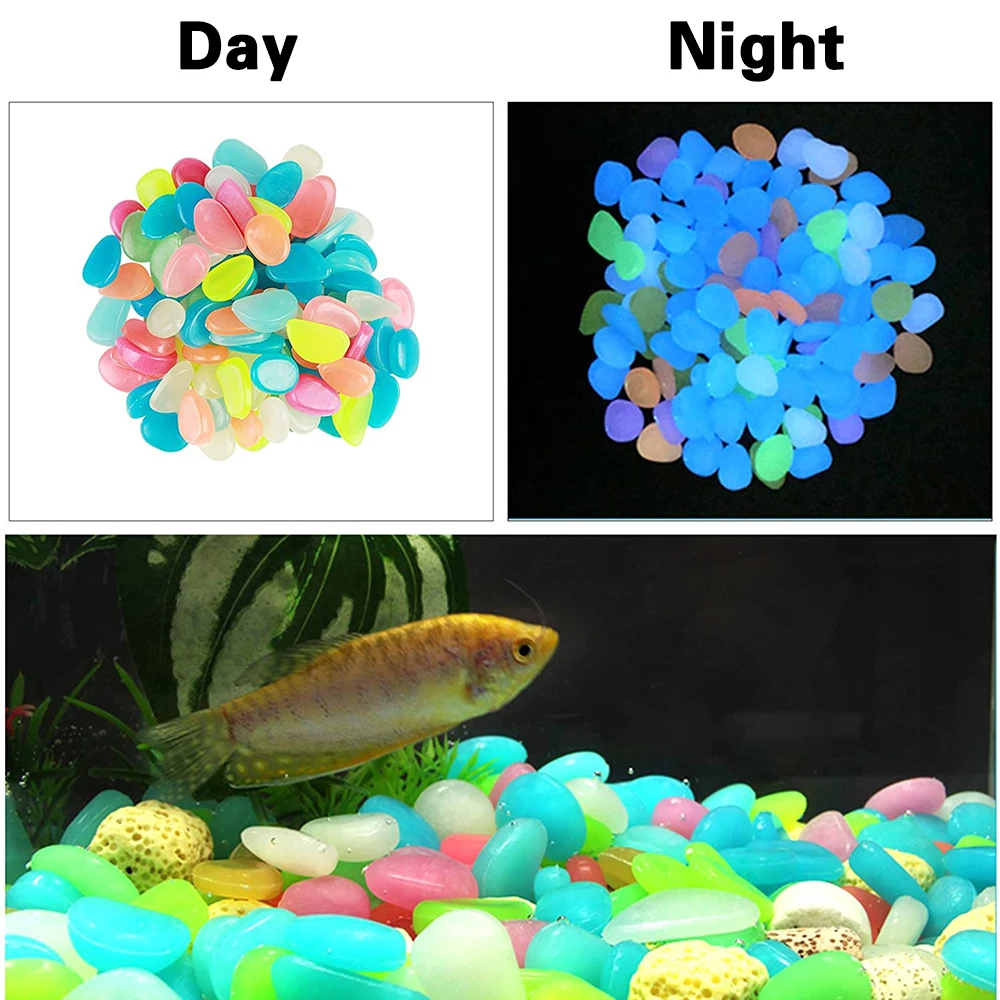 50/100pcs Glowing Pebbles Glow In The Dark Luminous Pebbles For Walkways Plants Decor Stones Outdoor Fish Tank Garden Decoration 
50/100pcs Glowing Pebbles Glow In The Dark Luminous Pebbles For Walkways Plants Decor Stones Outdoor Fish Tank Garden Decoration