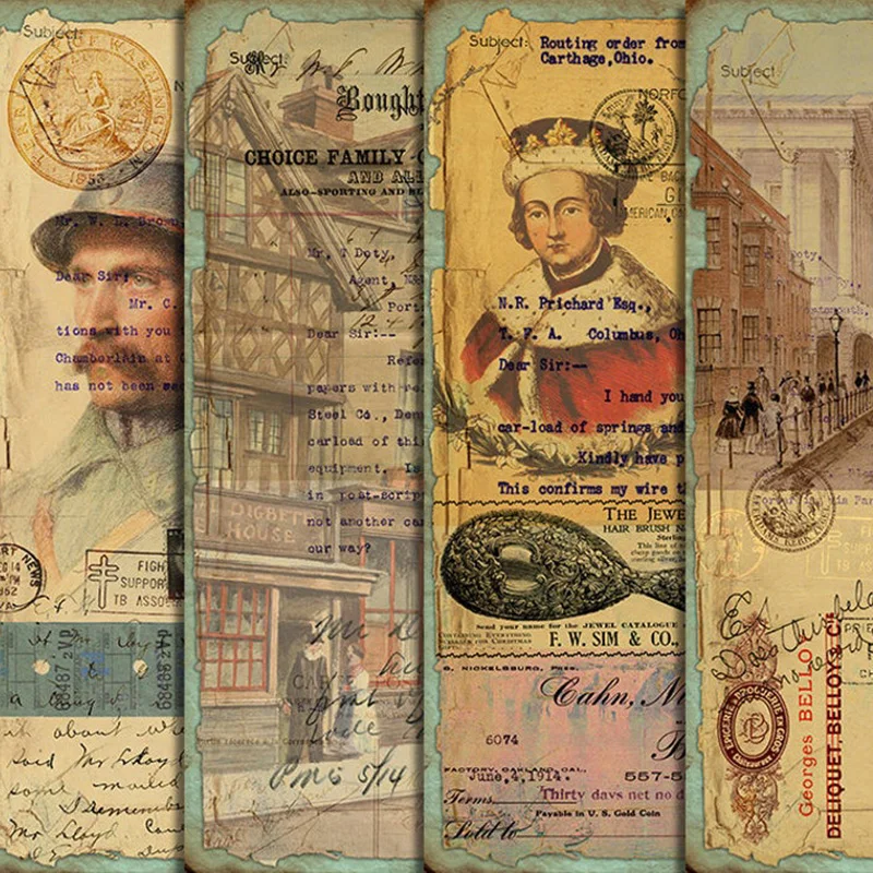 Large Size Retro Collage English Newspaper Material Paper Junk Journal Decoration DIY Scrapbooking Old Book Page Craft Paper
Large Size Retro Collage English Newspaper Material Paper Junk Journal Decoration DIY Scrapbooking Old Book Page Craft Paper