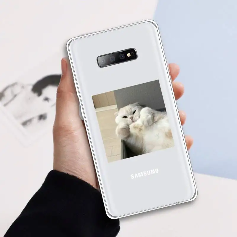 cute cat Phone Case Transparent For Samsung Galaxy A71 A21s S8 S9 S10 plus note 20 ultra
cute cat Phone Case Transparent For Samsung Galaxy A71 A21s S8 S9 S10 plus note 20 ultra