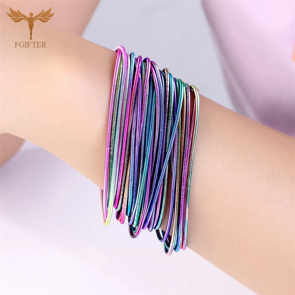3 PCs Memory Spring Bracelets Set Women Teens Fun Toy Reduce Pressure Wrist Plaything 19cm-40cm Elastic Steel Wire Chain Jewelry
3 PCs Memory Spring Bracelets Set Women Teens Fun Toy Reduce Pressure Wrist Plaything 19cm-40cm Elastic Steel Wire Chain Jewelry