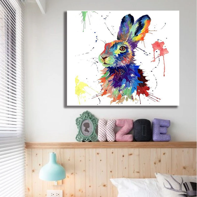 paint by number art painting by numbers Abstract animal color cat dog rabbit living room bedroom decorative painting
paint by number art painting by numbers Abstract animal color cat dog rabbit living room bedroom decorative painting