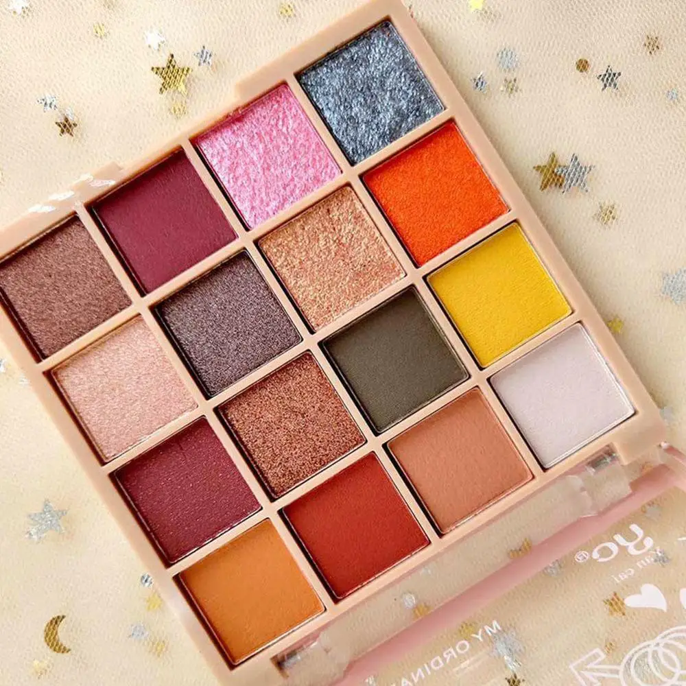 Glitter Eyeshadow 16 Colors Eye Shadow Makeup Pearl Metallic Eyeshadow Palette Makeup Palette Cosmetics
Glitter Eyeshadow 16 Colors Eye Shadow Makeup Pearl Metallic Eyeshadow Palette Makeup Palette Cosmetics