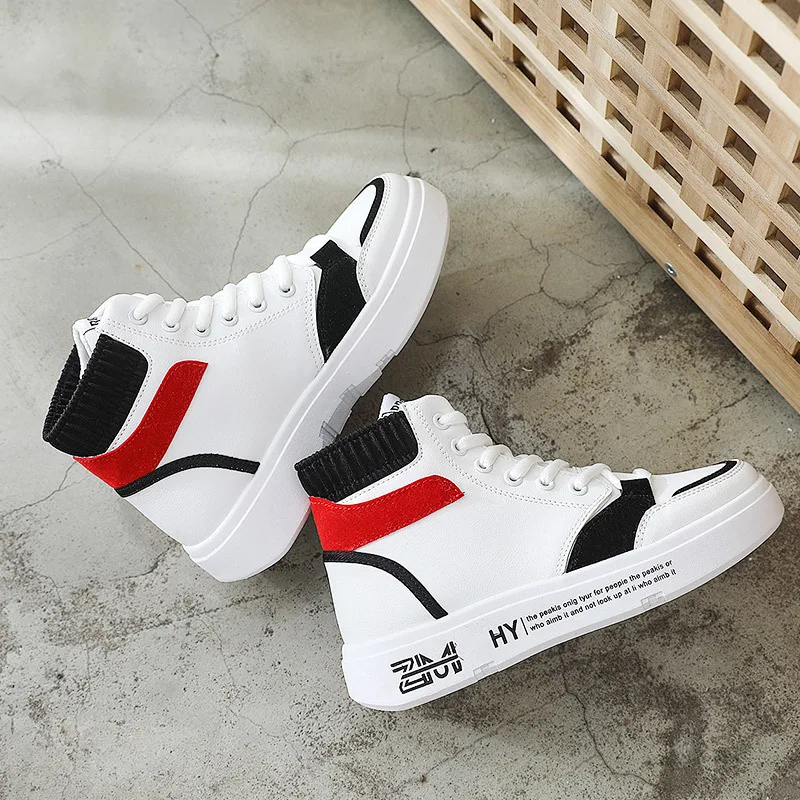 Luxury Women Shoes Flats Platform Shoes Woman Fashion Sneakers Casual Plus Velvet Mixed Colors Lace-up High-top Ladies Shoes
Luxury Women Shoes Flats Platform Shoes Woman Fashion Sneakers Casual Plus Velvet Mixed Colors Lace-up High-top Ladies Shoes
