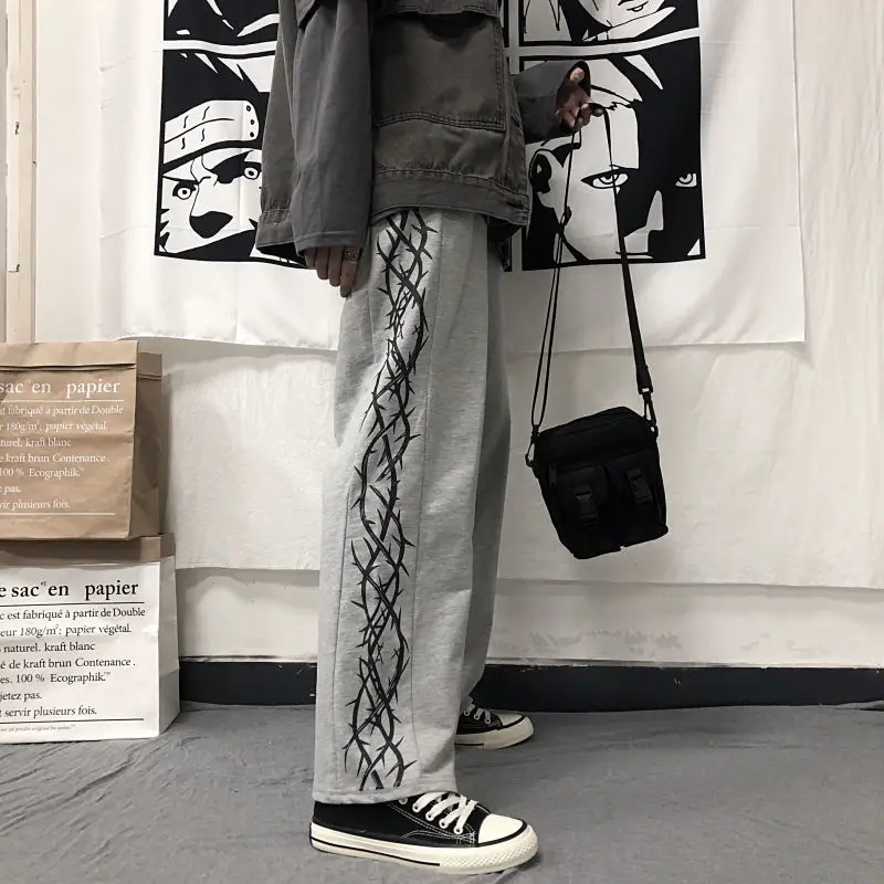 Autumn 2020 ins Harajuku style pants personalized printing casual pants loose straight wide leg pants women's trend
Autumn 2020 ins Harajuku style pants personalized printing casual pants loose straight wide leg pants women's trend