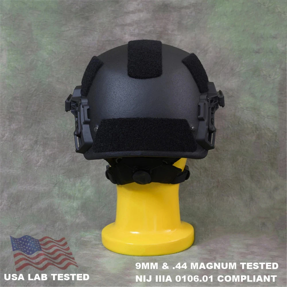 Raptor Tactical Team Wendy Style HDPE Ballistic Helmet NIJ IIIA 3A 0106.01 Genuine ISO EPIC High Cut XP Cut Bulletproof Helmet
Raptor Tactical Team Wendy Style HDPE Ballistic Helmet NIJ IIIA 3A 0106.01 Genuine ISO EPIC High Cut XP Cut Bulletproof Helmet