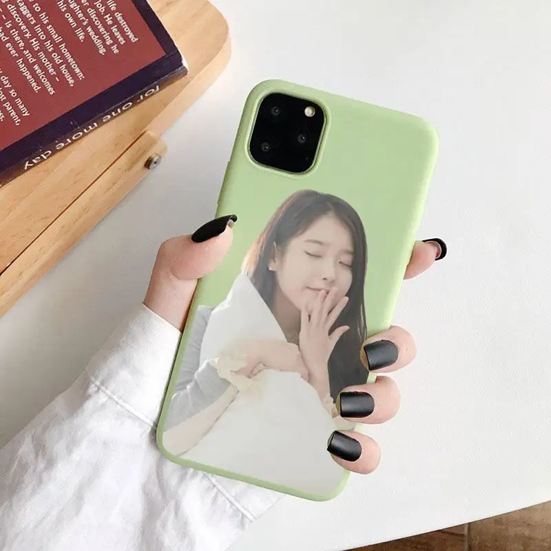 IU Korean Phone Case Green Candy Color for iPhone 6 7 8 11 12 s mini pro X XS XR MAX Plus 
IU Korean Phone Case Green Candy Color for iPhone 6 7 8 11 12 s mini pro X XS XR MAX Plus