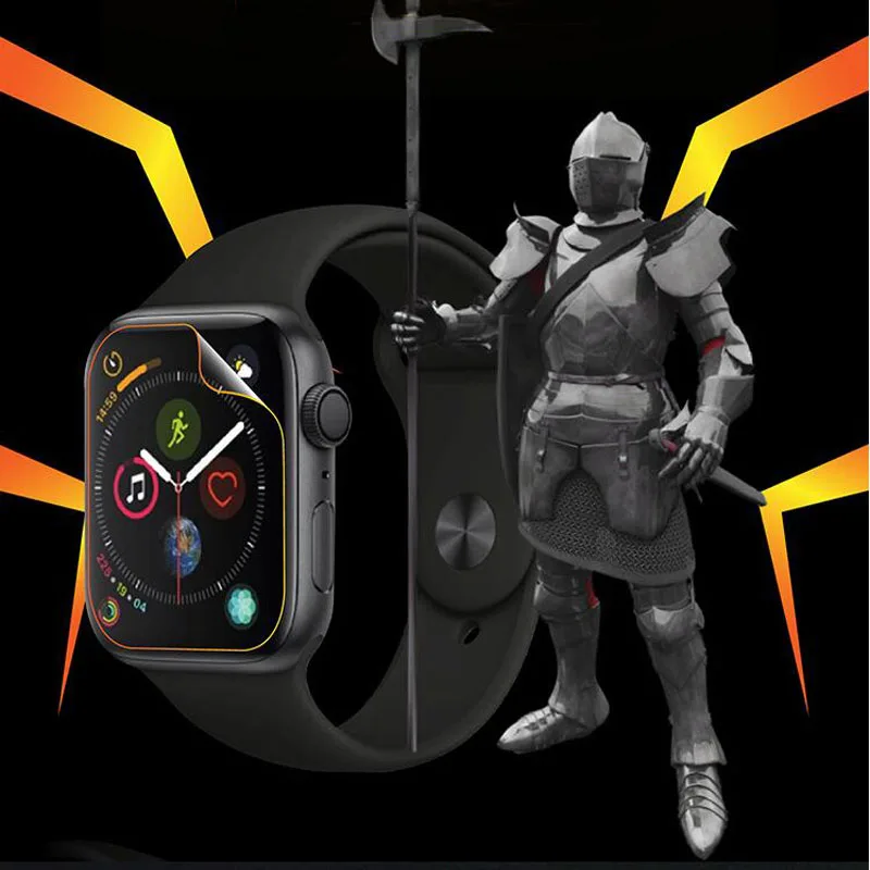 Гидрогелевая 3d пленка с полным покрытием краев мягкая защитная для iwatch Apple Watch Series