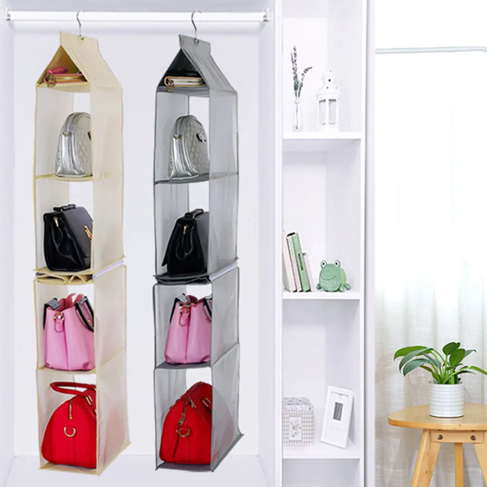 Detachable Hanging Handbag Organizer Purse Bag Collection Storage Holder Wardrobe Closet Space Saving Organizers System
Detachable Hanging Handbag Organizer Purse Bag Collection Storage Holder Wardrobe Closet Space Saving Organizers System