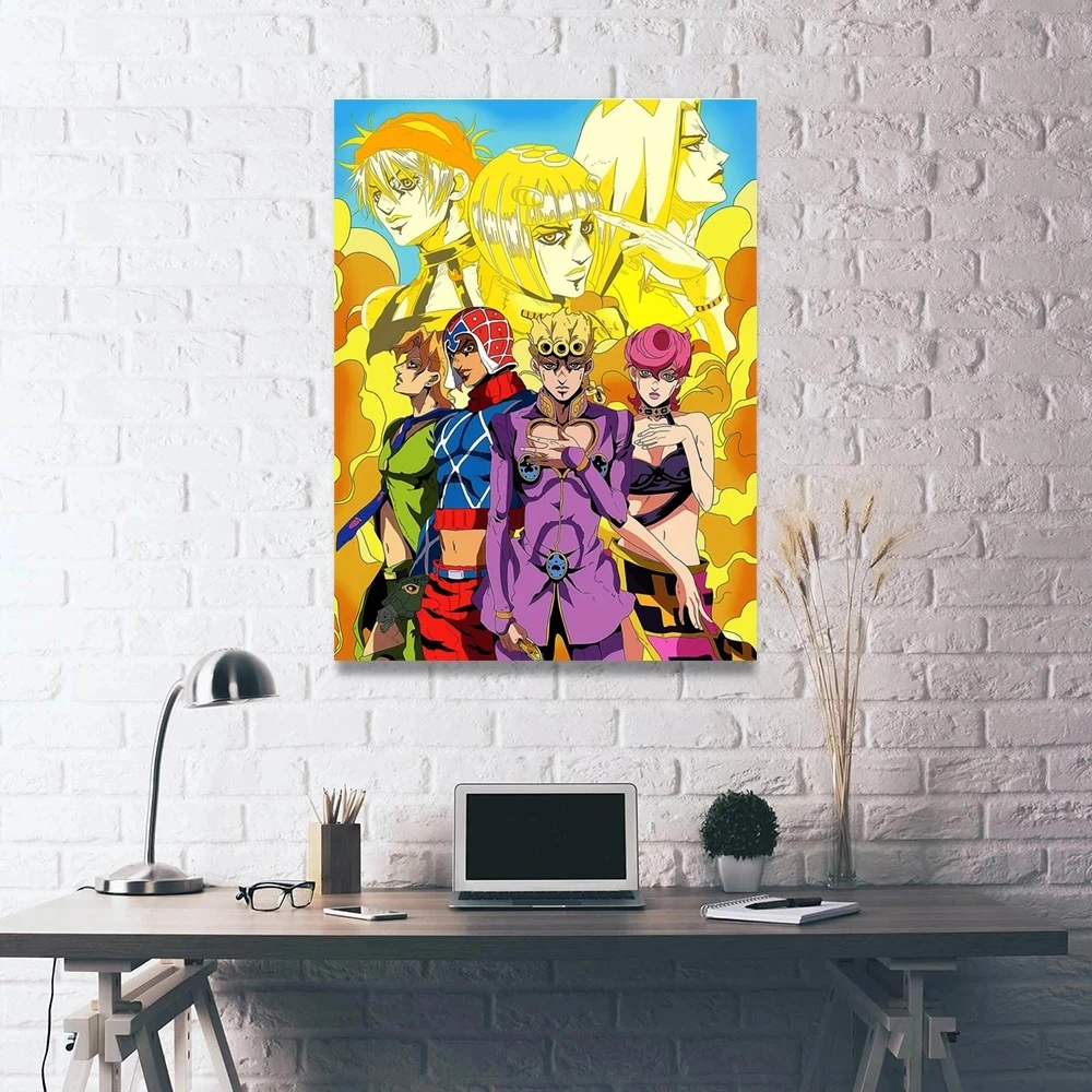 Painting Wall Art HD Printed Jojo Bizarre Adventure Poster Modular Canvas Anime Cool Home Decoration Pictures For Living Room
Painting Wall Art HD Printed Jojo Bizarre Adventure Poster Modular Canvas Anime Cool Home Decoration Pictures For Living Room