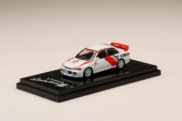 1:64 LAN CER GSR EVOLUTION III игрушечные автомобили из белого и красного сплава