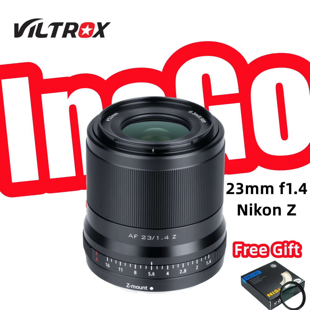 Viltrox 23mm f1.4 Auto Focus APS-C Large Aperture Lens For Nikon Z Mount ZFC Z6II Z7II Z5 Z6 Z7 Z50 Cameras
Viltrox 23mm f1.4 Auto Focus APS-C Large Aperture Lens For Nikon Z Mount ZFC Z6II Z7II Z5 Z6 Z7 Z50 Cameras