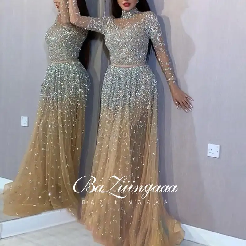 BAZIIINGAAA Роскошные вечерние платья длинное женское платье 2021 блестками Robe De Soir вечерние платья размера плюс для невесты вечерние платья для в...
BAZIIINGAAA Роскошные вечерние платья длинное женское платье 2021 блестками Robe De Soir вечерние платья размера плюс для невесты вечерние платья для в...
