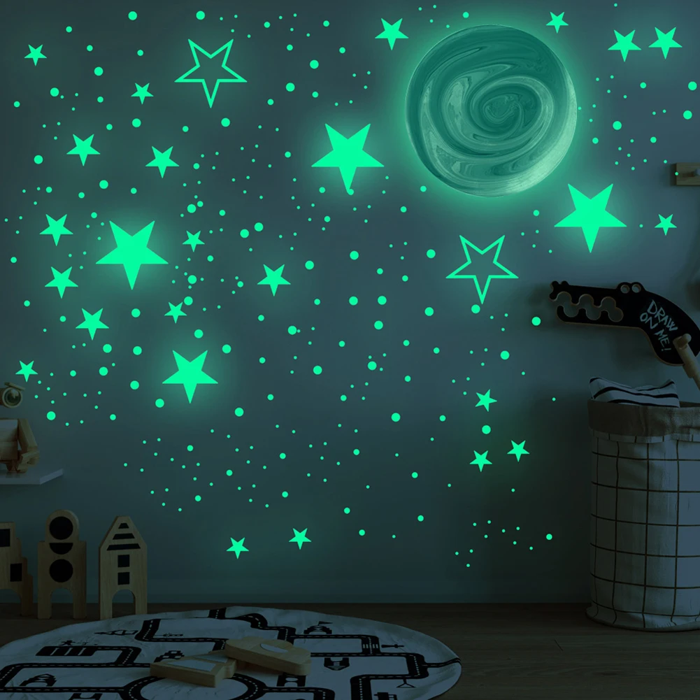 Stars Planets Wall Stickers Wall Decals PVC Glow in The Dark Wall Decor for Living Room Bedroom Home Decor
Stars Planets Wall Stickers Wall Decals PVC Glow in The Dark Wall Decor for Living Room Bedroom Home Decor