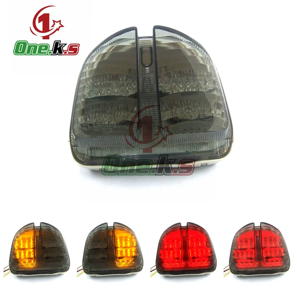 Motorcycle accessories For SUZUKI GSXR600/750 2006-2007 LED rear Tail Light integrated turn signal function Brake light
Motorcycle accessories For SUZUKI GSXR600/750 2006-2007 LED rear Tail Light integrated turn signal function Brake light