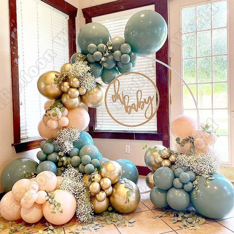 125pcs Avocado Green Cream Peach Latex Balloon Arch Kit Wedding Birthday Party Balloon Garland Event Celebrate Baby Shower Decor
125pcs Avocado Green Cream Peach Latex Balloon Arch Kit Wedding Birthday Party Balloon Garland Event Celebrate Baby Shower Decor