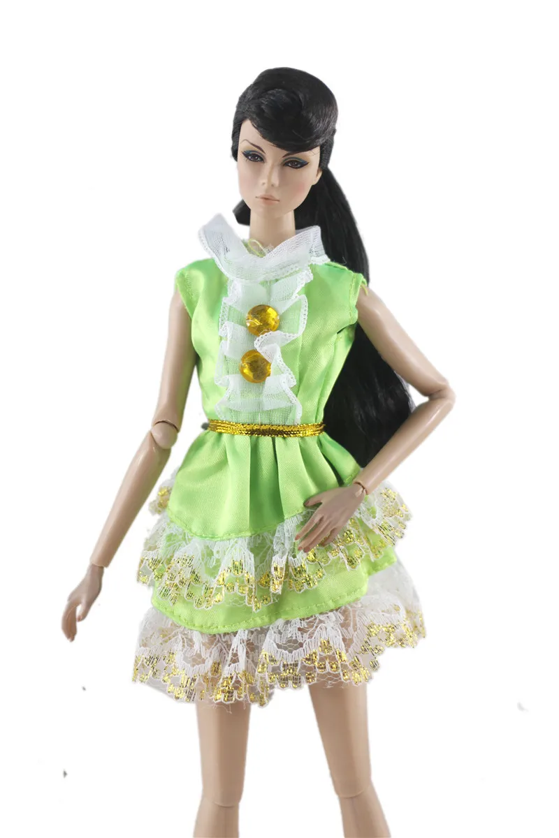 Sharp Green Skirt Dress Outfit Suit Sets for Barbie BJD FR SD Doll Clothes Role Play Accessories Toys for Girl
Sharp Green Skirt Dress Outfit Suit Sets for Barbie BJD FR SD Doll Clothes Role Play Accessories Toys for Girl