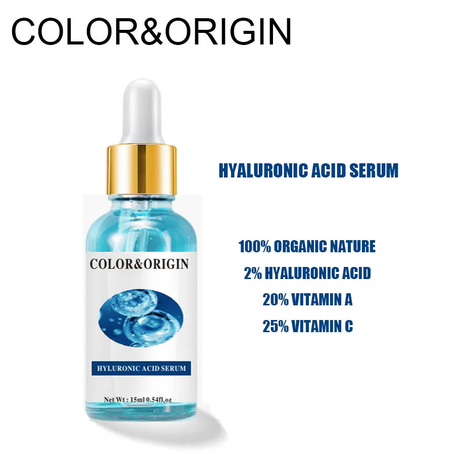 Color&Origin Pure Hyaluronic Acid Serum Blackhead Remover Face Serum Skin Care Whitening Anti-Aging Face Moisturizer Nourishing
Color&Origin Pure Hyaluronic Acid Serum Blackhead Remover Face Serum Skin Care Whitening Anti-Aging Face Moisturizer Nourishing