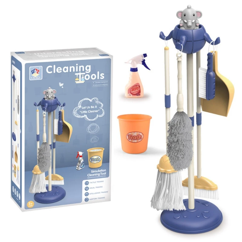 Children Simulation Mop Broom Dustpan Cleaning Tool Set Play House Role Play Toy
Children Simulation Mop Broom Dustpan Cleaning Tool Set Play House Role Play Toy
