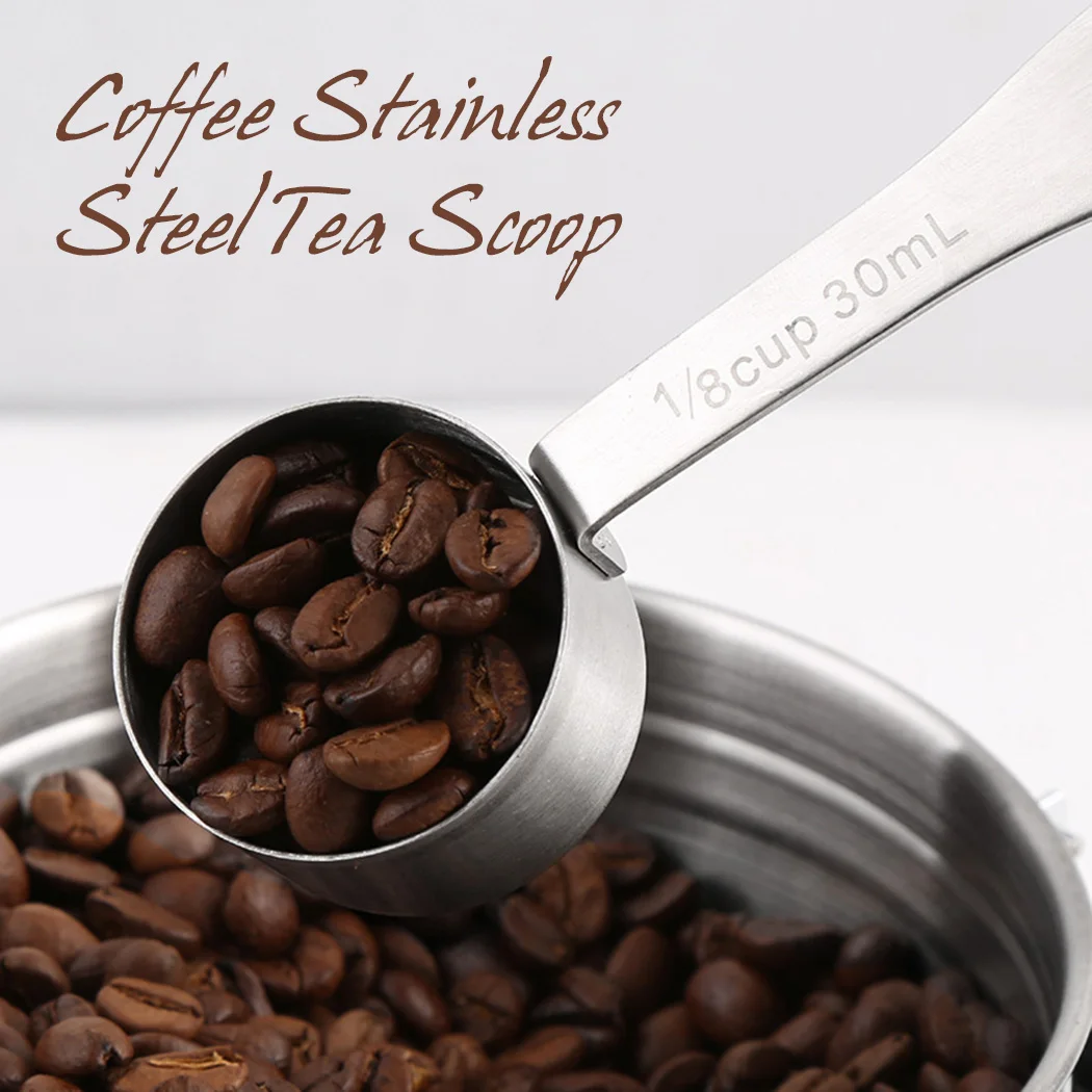 30ML Stainless Steel Coffee Scoop Tablespoon Smooth Sturdy Measuring Teaspoon Durable Kitchen Tools & Gadgets Accessories
30ML Stainless Steel Coffee Scoop Tablespoon Smooth Sturdy Measuring Teaspoon Durable Kitchen Tools & Gadgets Accessories