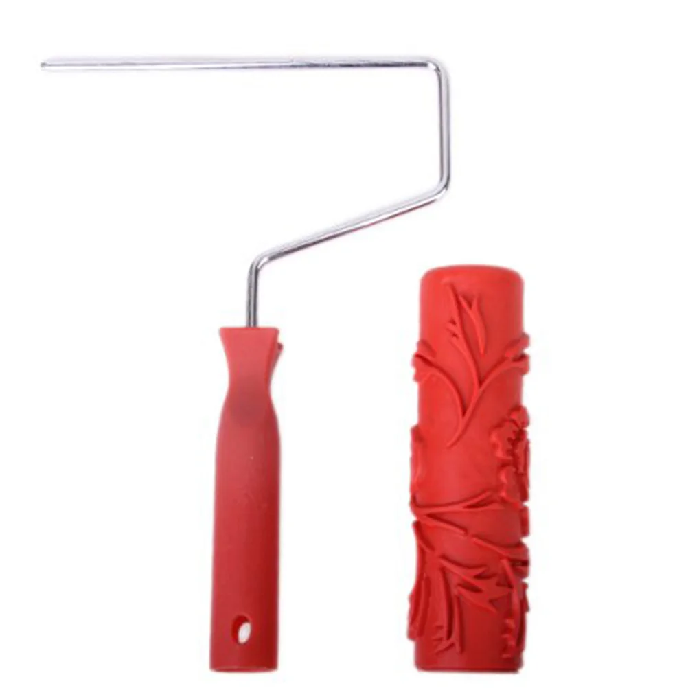 7-inch DIY Wall Decoration Empaistic Flower Pattern Painting Roller with Handle (Red)
7-inch DIY Wall Decoration Empaistic Flower Pattern Painting Roller with Handle (Red)