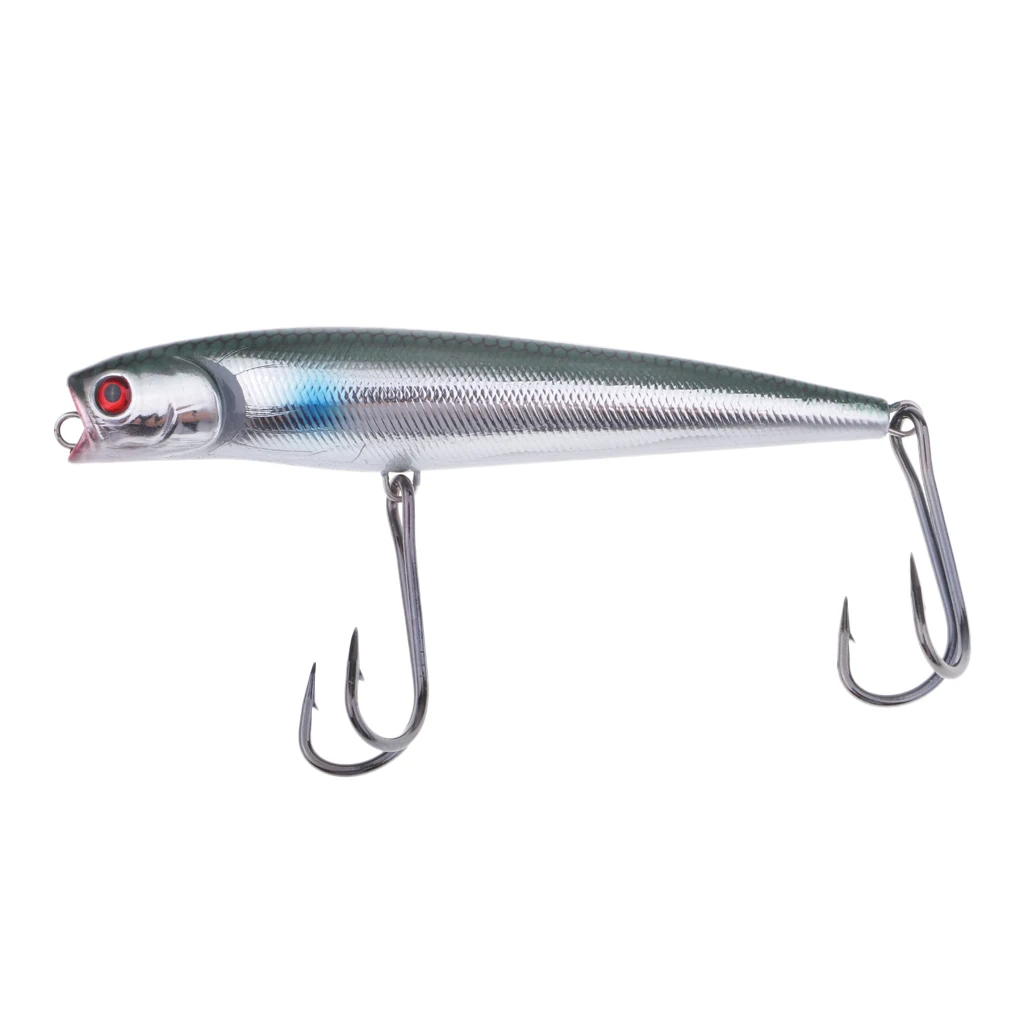 14cm/45g Floating Popper Fishing Lures 3D Eyes Topwater Minnow Hard Swimbait Fishing Bait for Bass Trout Walleye
14cm/45g Floating Popper Fishing Lures 3D Eyes Topwater Minnow Hard Swimbait Fishing Bait for Bass Trout Walleye