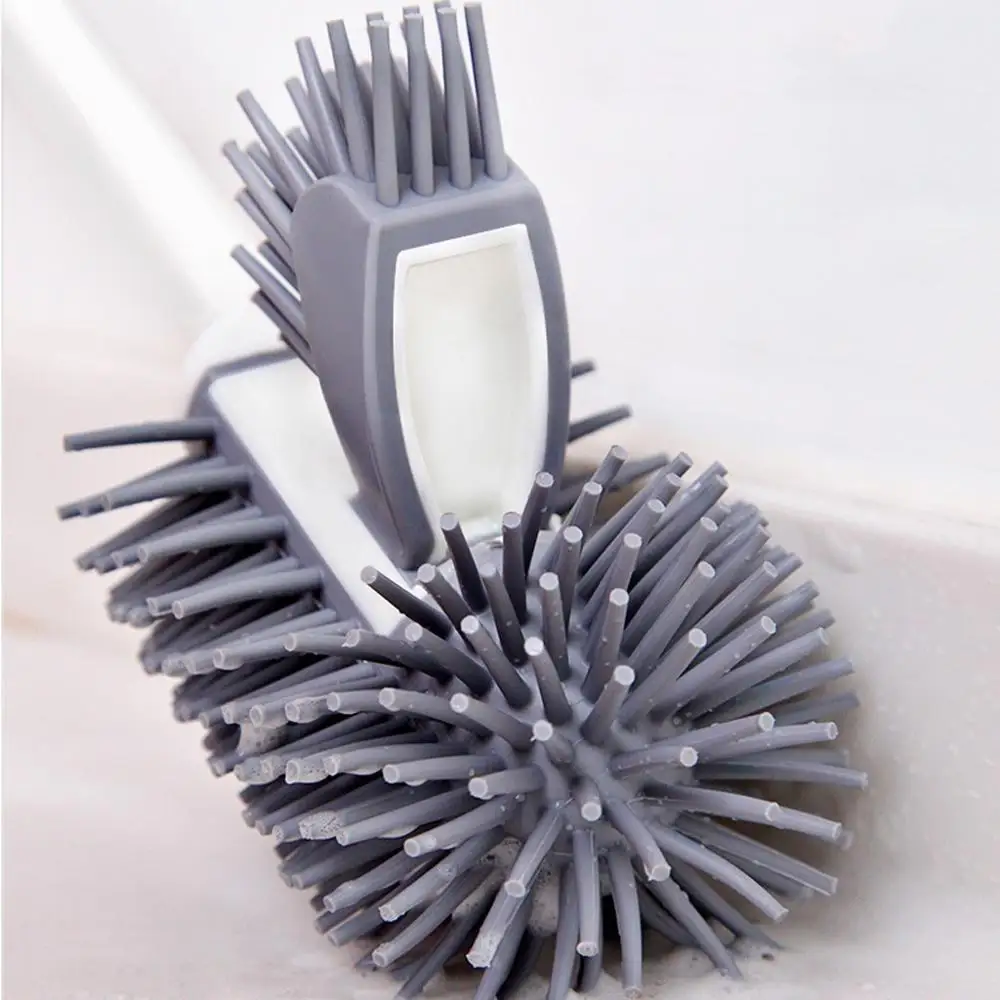 Soft Bristle Toilet Brush Holder Included Sturdy & Easy Clean Silicone 10X40cm 1PC Toilet Brush White No Dead End Toilet Brush
Soft Bristle Toilet Brush Holder Included Sturdy & Easy Clean Silicone 10X40cm 1PC Toilet Brush White No Dead End Toilet Brush