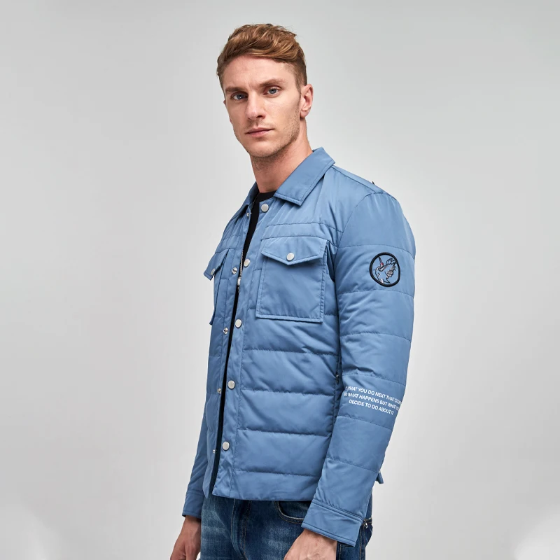 Down Jacket Men' Winter Solid Color Keep Warm Ultralight Thin White Duck Down Printing Hooded Long Sleeve Warm Coat Parka
Down Jacket Men' Winter Solid Color Keep Warm Ultralight Thin White Duck Down Printing Hooded Long Sleeve Warm Coat Parka