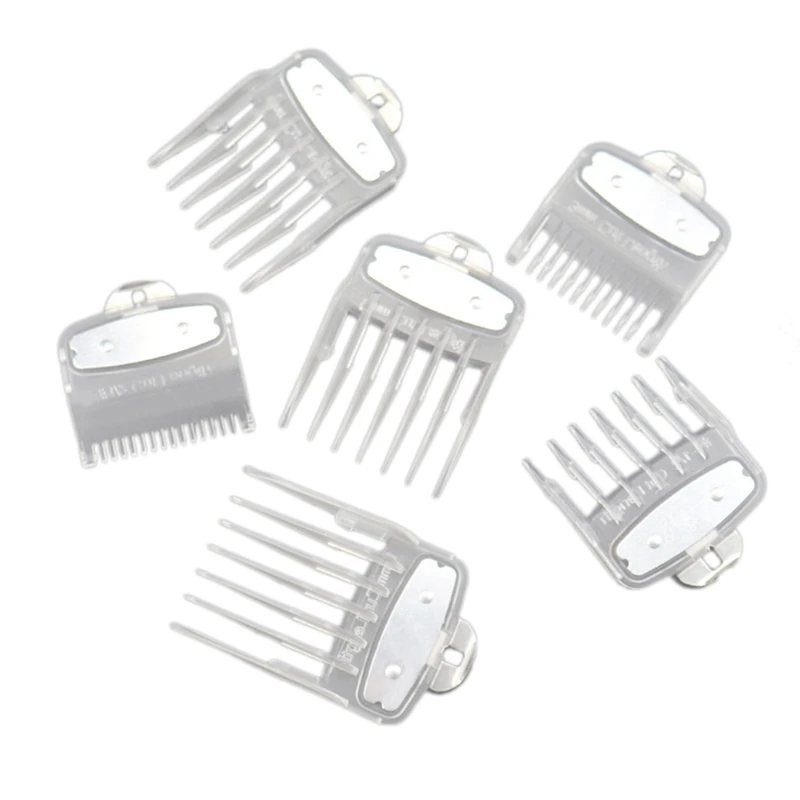 6Pcs for WAHL Hair Clipper for Barbers Limit Comb Guide Cutting Guard Attachment Kit
6Pcs for WAHL Hair Clipper for Barbers Limit Comb Guide Cutting Guard Attachment Kit