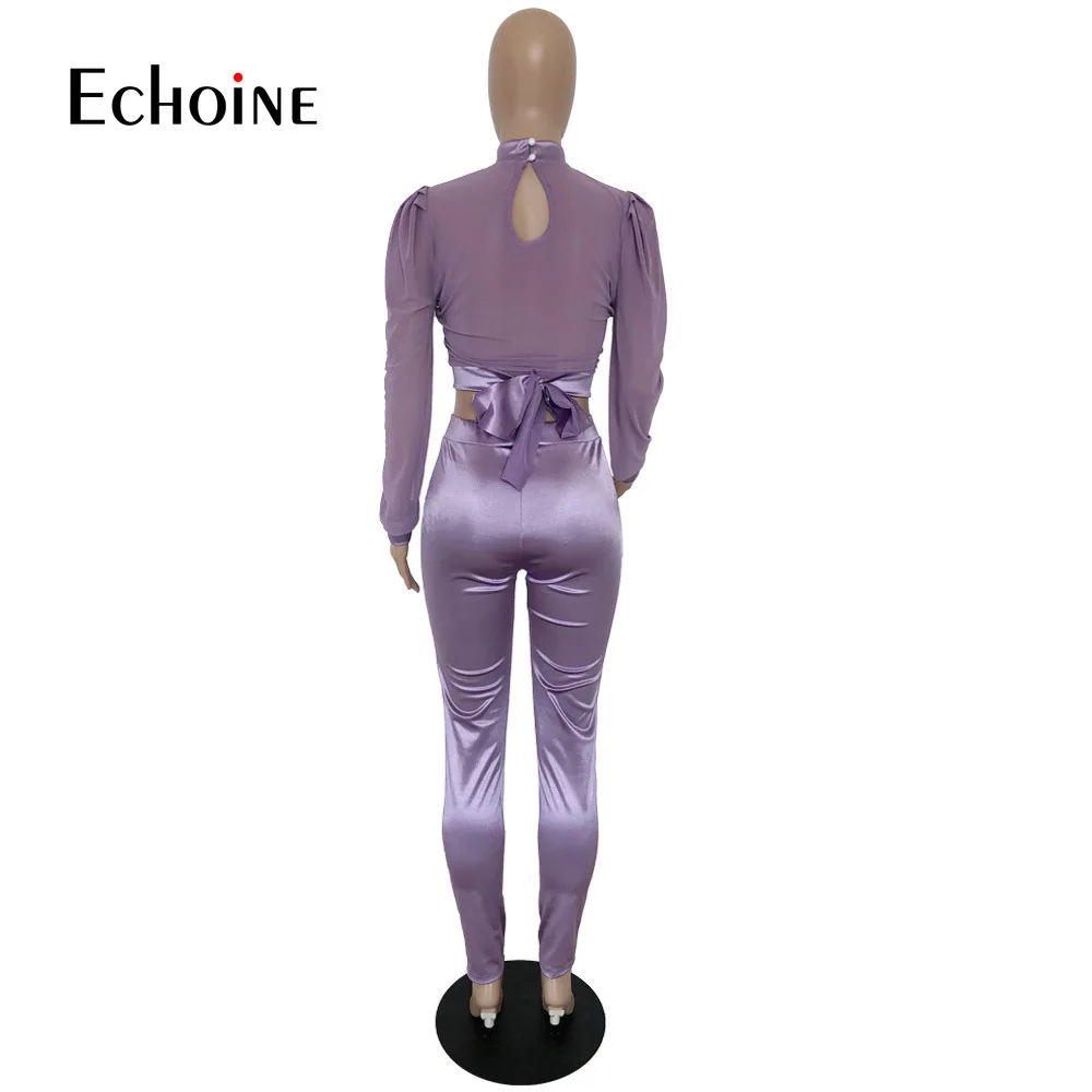 Echoine Autumn winter Women Lantern Long Sleeve Set Tops Jogger Pants Suit Active Wear Tracksuit Two Piece Set Fitness Outfit
Echoine Autumn winter Women Lantern Long Sleeve Set Tops Jogger Pants Suit Active Wear Tracksuit Two Piece Set Fitness Outfit