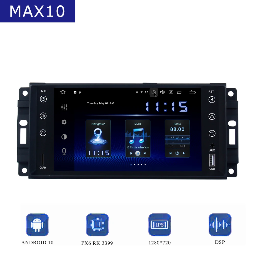 Android 10,0 автомобильный мультимедиа для Jeep Chrysler Dodge Wrangler Chrysler универсальное Радио 7 "IPS экран DSP CarPlay TDA7850 MAX10
Android 10,0 автомобильный мультимедиа для Jeep Chrysler Dodge Wrangler Chrysler универсальное Радио 7 "IPS экран DSP CarPlay TDA7850 MAX10