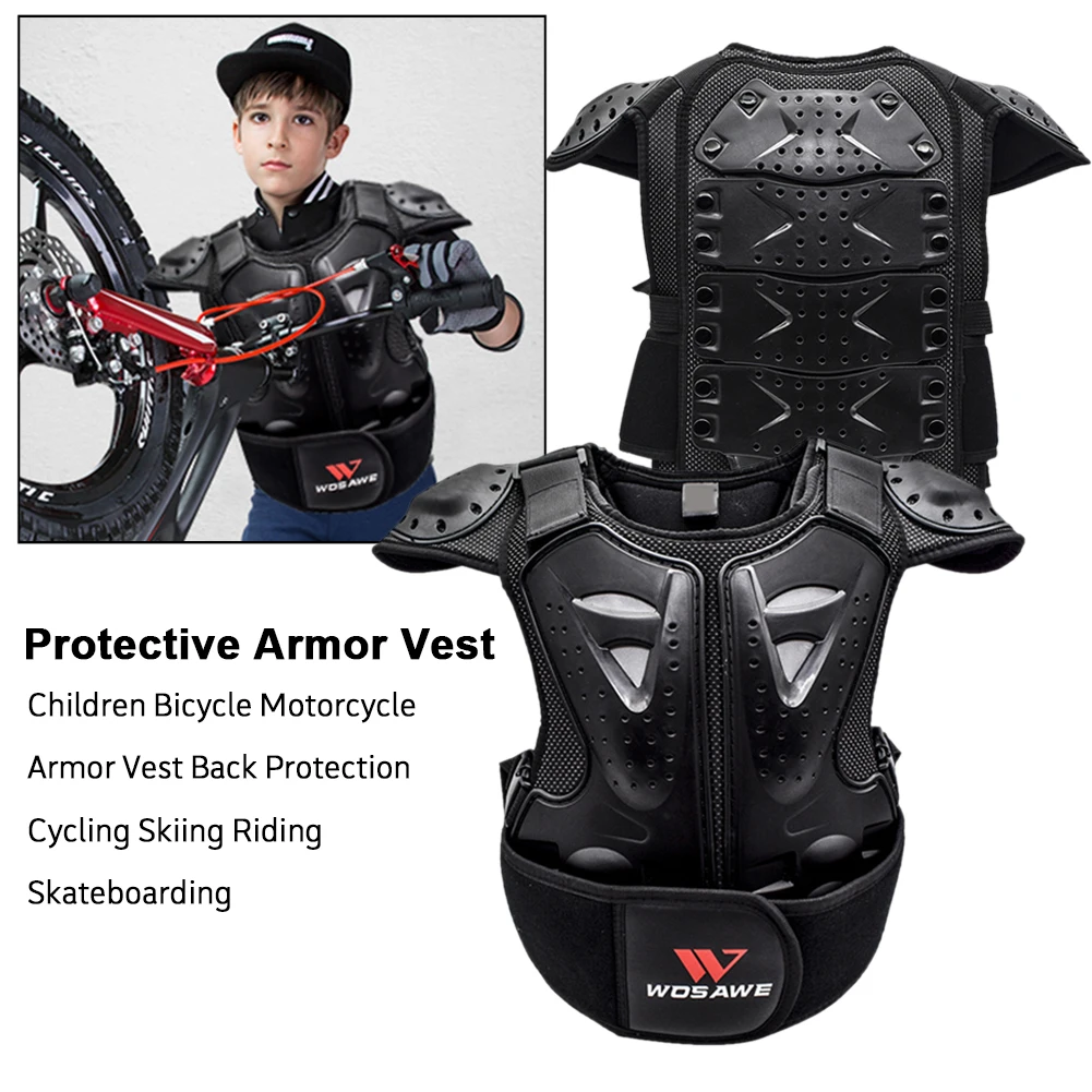 Black 4-15 Years Child Kids Bike Skiing Sport Support Motocross Back Protect Armor Knee Elbow Guard Motorcycle Vest Suits
Black 4-15 Years Child Kids Bike Skiing Sport Support Motocross Back Protect Armor Knee Elbow Guard Motorcycle Vest Suits