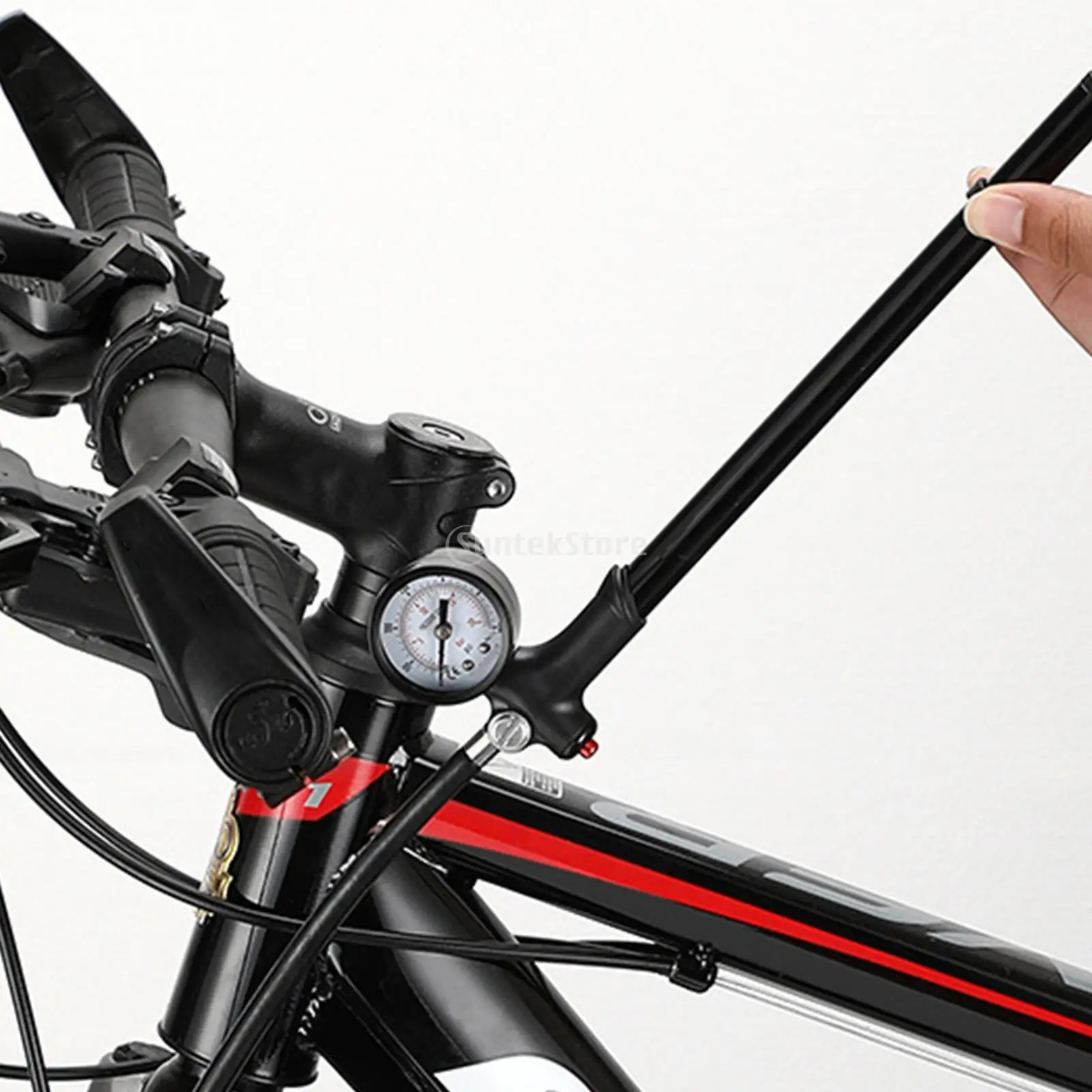 High-Pressure Bike Air Pump 120Psi Foldable MTB Fork / Rear Bicycle Air Shocks Pump with Gauge Cycling Bicycle Tire Inflator
High-Pressure Bike Air Pump 120Psi Foldable MTB Fork / Rear Bicycle Air Shocks Pump with Gauge Cycling Bicycle Tire Inflator
