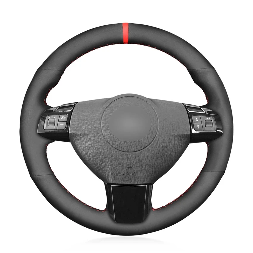 Hand-stitched Black Suede Anti-slip Comfortable Car Steering Wheel Cover for Opel Astra 2005 2006 Vauxhall Astra
Hand-stitched Black Suede Anti-slip Comfortable Car Steering Wheel Cover for Opel Astra 2005 2006 Vauxhall Astra