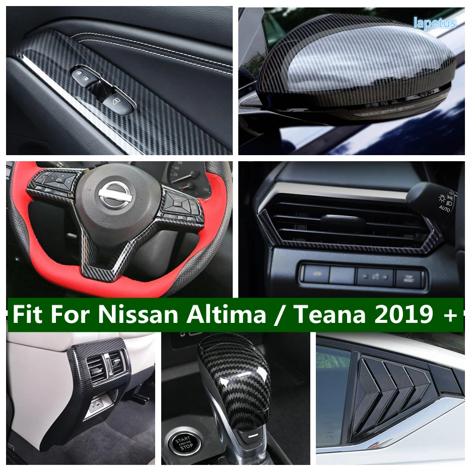 ABS Accessories Fit For Nissan Altima / Teana 2019 - 2021 Door Side View Wing Mirror / Shutter / Gear Shift Head Knob Cover Trim
ABS Accessories Fit For Nissan Altima / Teana 2019 - 2021 Door Side View Wing Mirror / Shutter / Gear Shift Head Knob Cover Trim