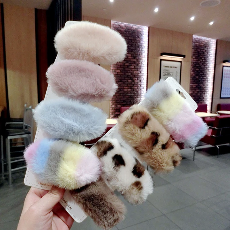 Autumn Winter Faux Fur Hairpins 2019 Vintage Leopard Plush Hair Clips Geometric Waterdrop Hairgrips Hair Accessories Barrettes
Autumn Winter Faux Fur Hairpins 2019 Vintage Leopard Plush Hair Clips Geometric Waterdrop Hairgrips Hair Accessories Barrettes