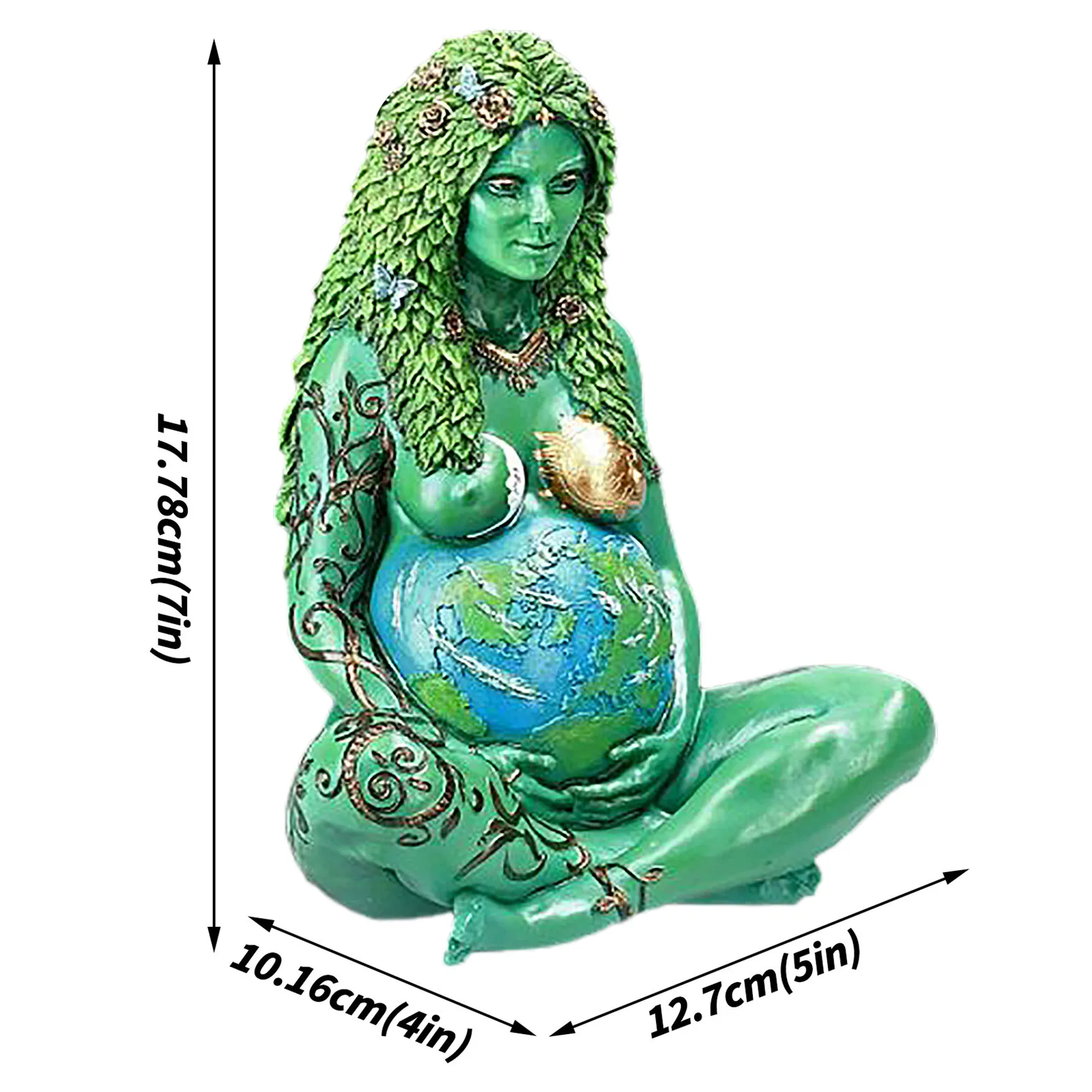 Статуэтка богини-матери земля статуэтка для творчества Gaia