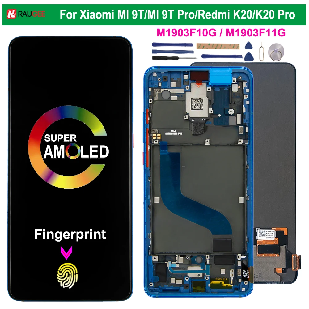 Super Amoled Display For Xiaomi MI 9T 9T Pro LCD Touch Screen With Fingerprint Mult Touch Screen Replacement For Xiaomi MI9T
Super Amoled Display For Xiaomi MI 9T 9T Pro LCD Touch Screen With Fingerprint Mult Touch Screen Replacement For Xiaomi MI9T