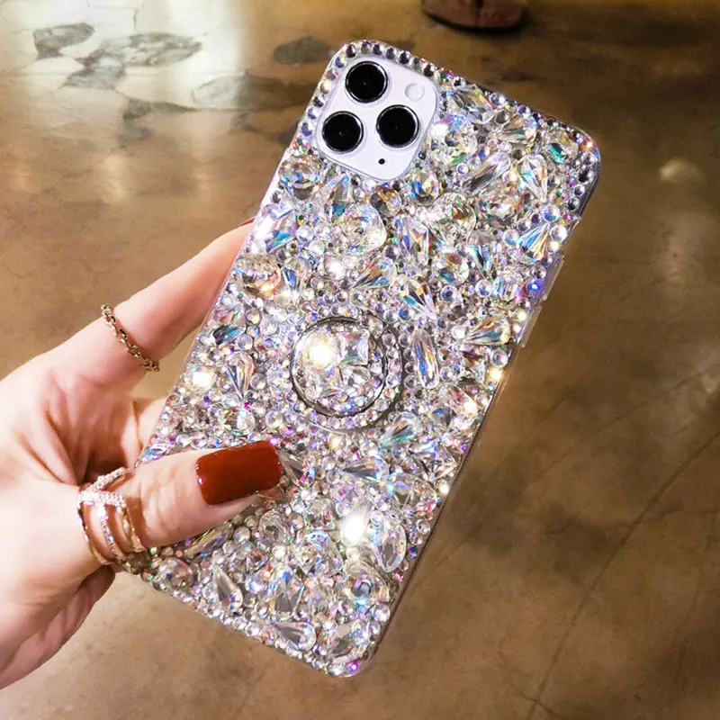 Fashion Rhinestone Glitter Case For Samsung S21 Ultra S20 Plus S20fe S10 Plus S9 S8 Note 20 Ultra 10 Lite 9 8 Stand Back Cover
Fashion Rhinestone Glitter Case For Samsung S21 Ultra S20 Plus S20fe S10 Plus S9 S8 Note 20 Ultra 10 Lite 9 8 Stand Back Cover