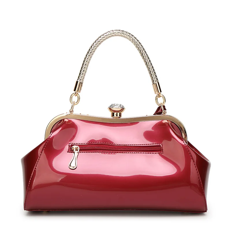 Fashion Lacquer Handbag Single Shoulder Crossing Bride Bag Dinner Bag Lady Bag Marriage Bag
Fashion Lacquer Handbag Single Shoulder Crossing Bride Bag Dinner Bag Lady Bag Marriage Bag