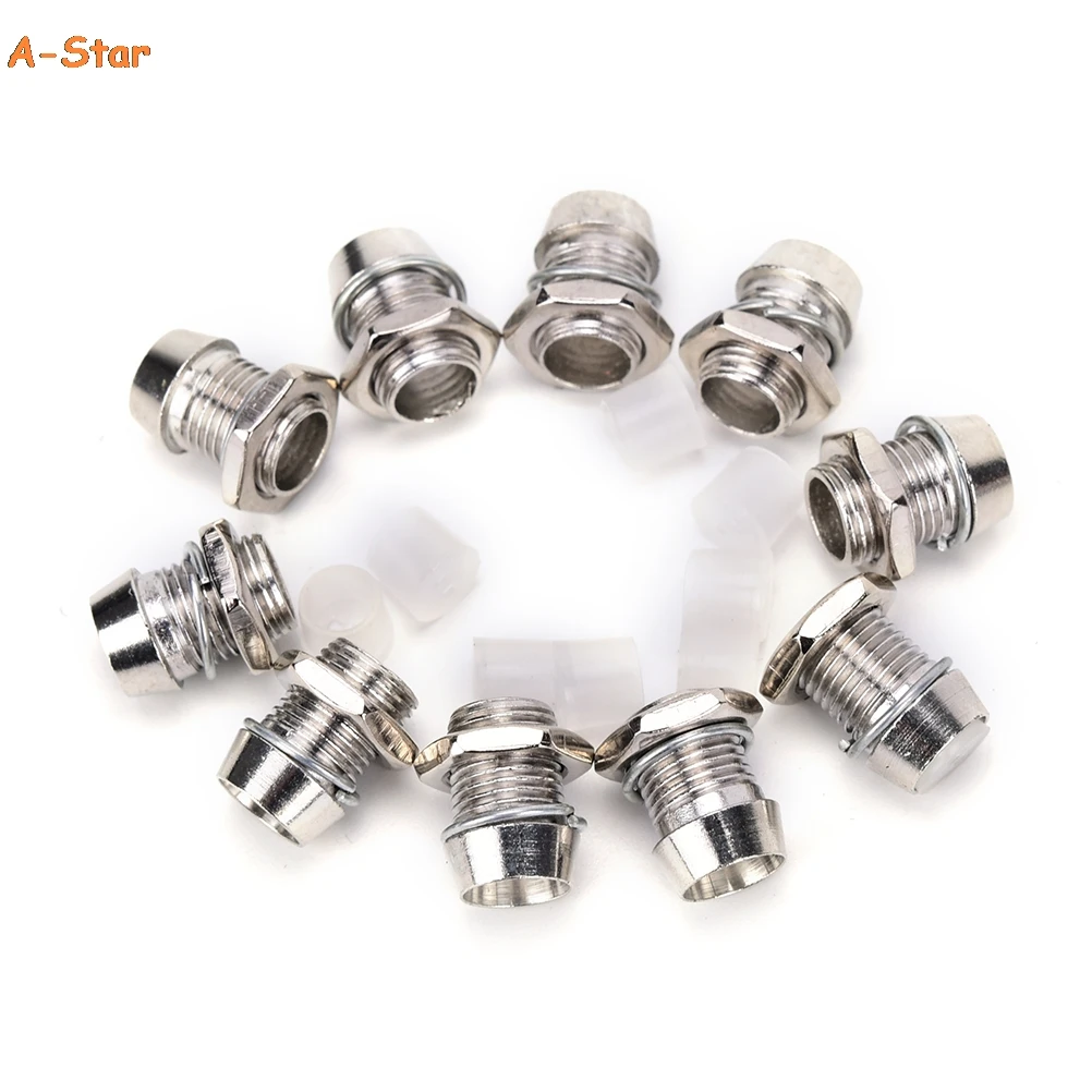 10 Pcs Lamp Bases Copper Metal 5mm Light Emitting Diode LED Holder Mount Panel Display
10 Pcs Lamp Bases Copper Metal 5mm Light Emitting Diode LED Holder Mount Panel Display