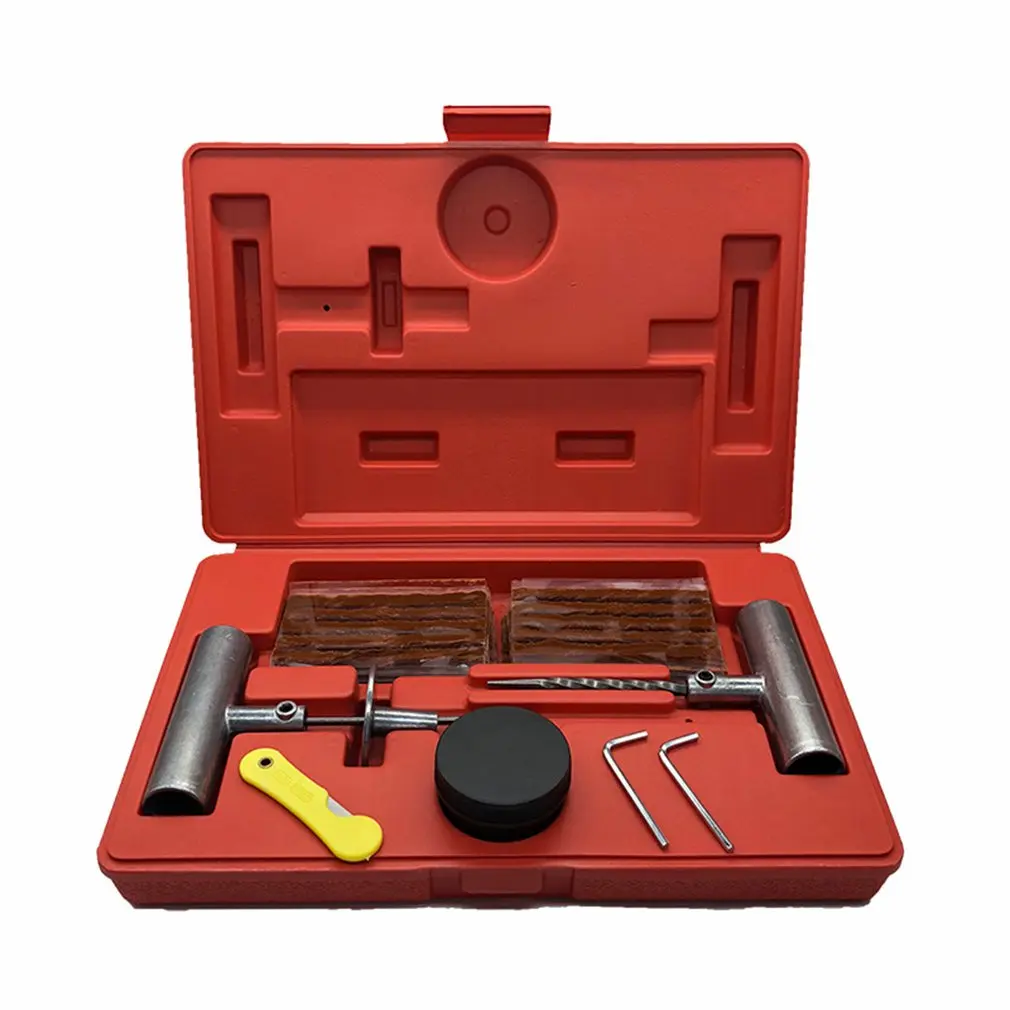 57Pcs Tire Repair Kit Flat Tire Repair Tool bicycle Car Truck Motorcycle Tire Repair Tool Tire Repair Equipment
57Pcs Tire Repair Kit Flat Tire Repair Tool bicycle Car Truck Motorcycle Tire Repair Tool Tire Repair Equipment