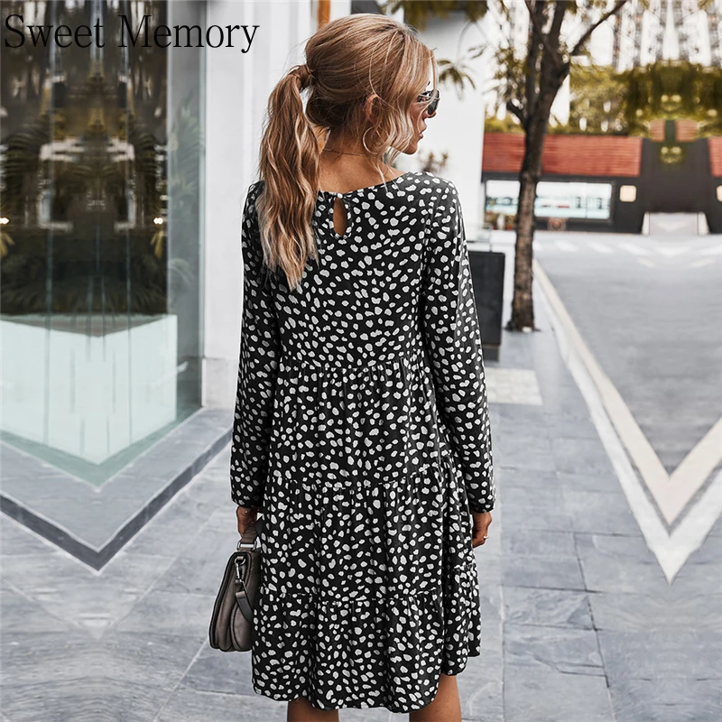 Sweet Memory 2021 Spring Autumn Winter Print Dress Women Vestidos Casual Button A Line Loose Knee Length Dresses Short Robes
Sweet Memory 2021 Spring Autumn Winter Print Dress Women Vestidos Casual Button A Line Loose Knee Length Dresses Short Robes
